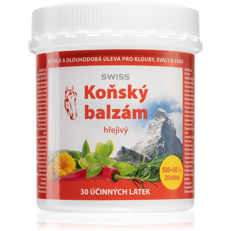 Swiss Horse balm Warm gél melegítő hatású 550 ml-Ár