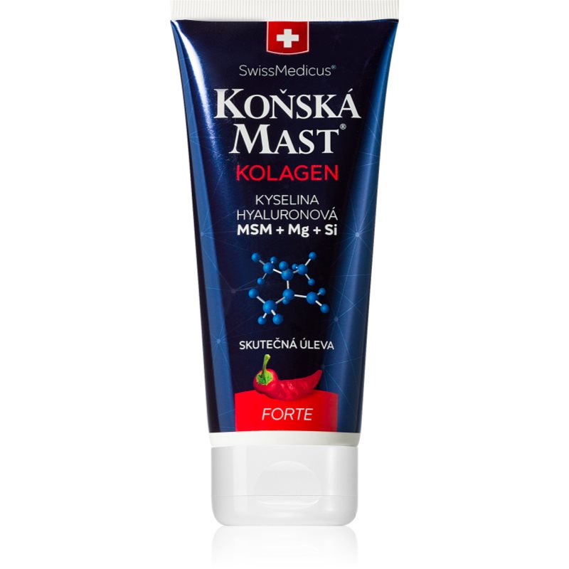 SwissMedicus Horse Ointment with Collagen Forte Warming zsír melegítő hatású 200 ml-Ár