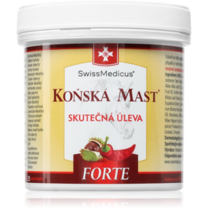 SwissMedicus Koňská mast FORTE hřejivá zsír 250 ml-ár