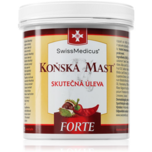 SwissMedicus Koňská mast FORTE hřejivá zsír 500 ml-ár