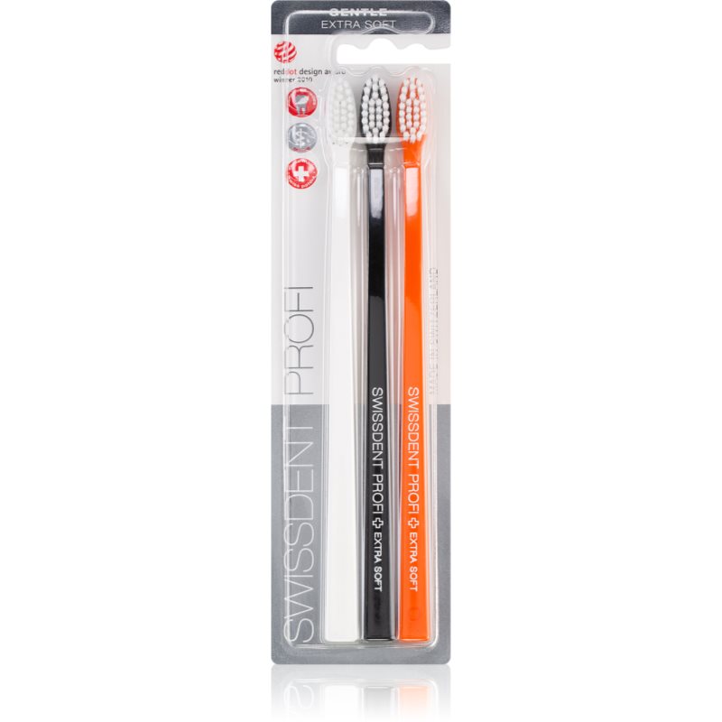 Swissdent Profi Gentle fogkefe extra soft 3 db-Ár