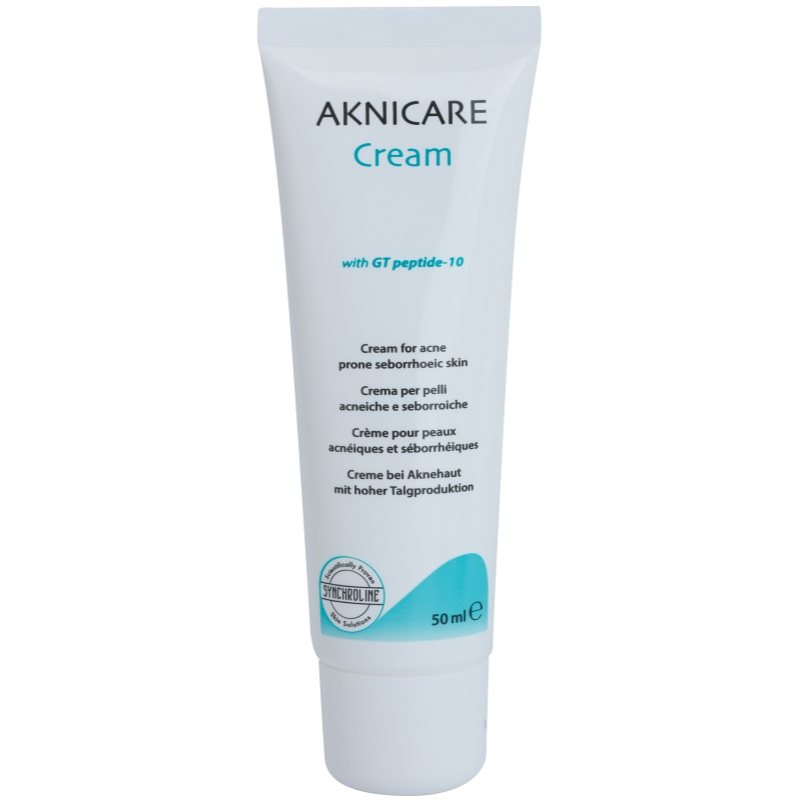 Synchroline Aknicare krém pattanásos és szeborrhoeás dermatitiszes bőrre 50 ml-Eredeti