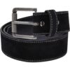 Synthetic leather layering strap black