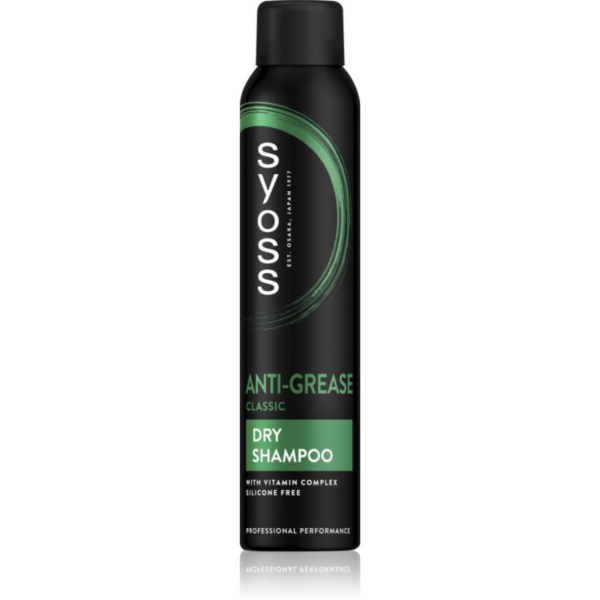 Syoss Anti Grease száraz sampon a gyorsan zsírosodó hajra 200 ml-Eredeti