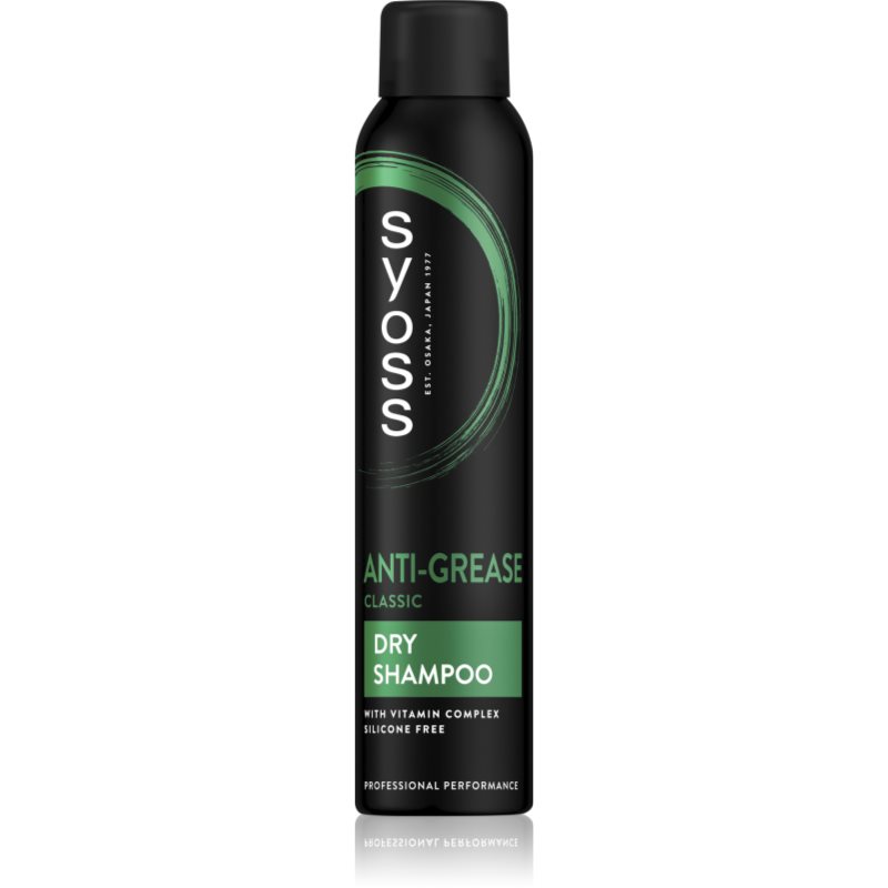 Syoss Anti Grease száraz sampon a gyorsan zsírosodó hajra 200 ml-Eredeti