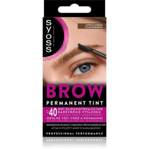 Syoss Brow Tint szemöldökfesték árnyalat Light Brown 10 ml