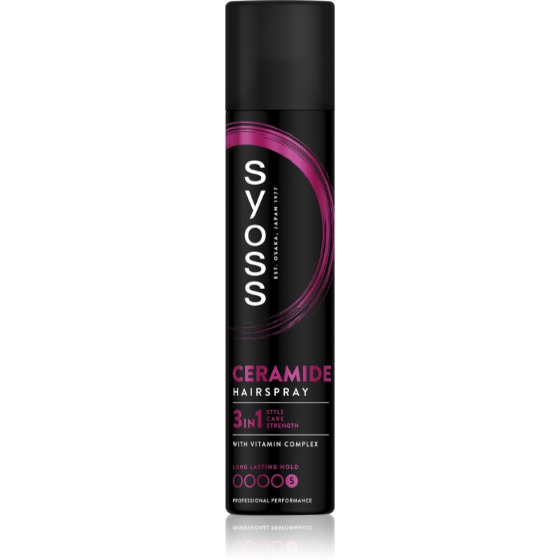 Syoss Ceramide Hairspray hajlakk extra erős fixáló hatású 300 ml-Eredeti