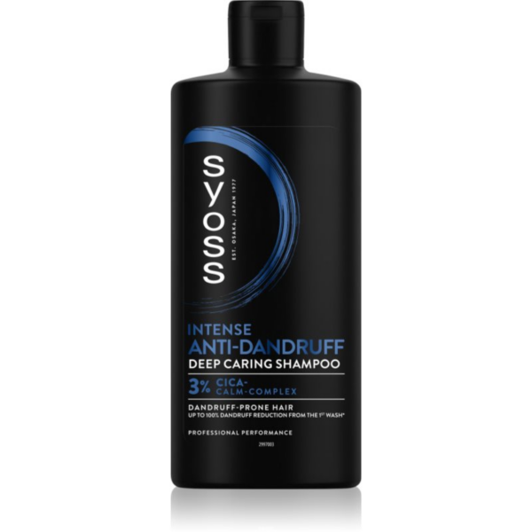 Syoss Intense Anti-Dandruff korpásodás elleni sampon száraz