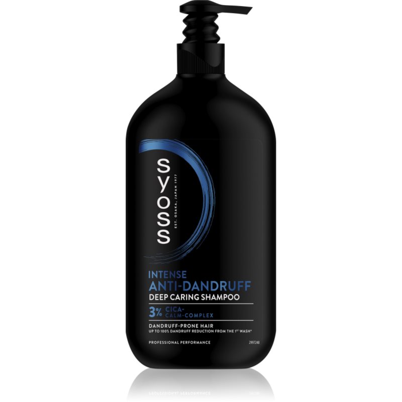 Syoss Intense Anti-Dandruff korpásodás elleni sampon száraz