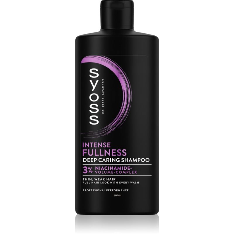 Syoss Intense Fullness sampon világos hajra dús és élettel teli hatásért 440 ml-Ár