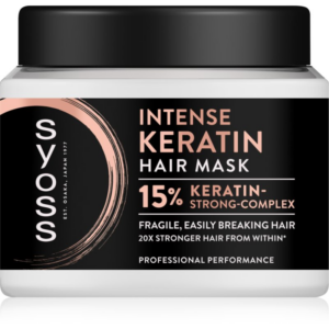 Syoss Intense Keratin intenzív pakolás hajra keratinnal 400 ml