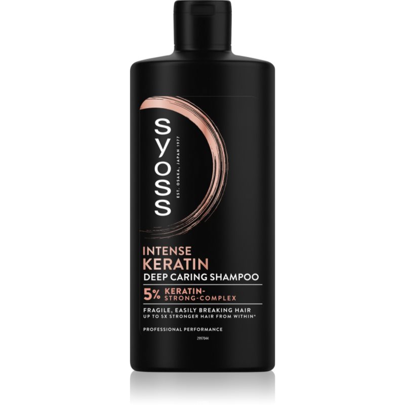 Syoss Intense Keratin keratinos sampon hajtöredezés ellen 440 ml-Ár