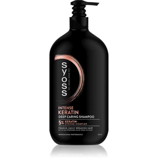 Syoss Intense Keratin keratinos sampon hajtöredezés ellen 750 ml-Ár