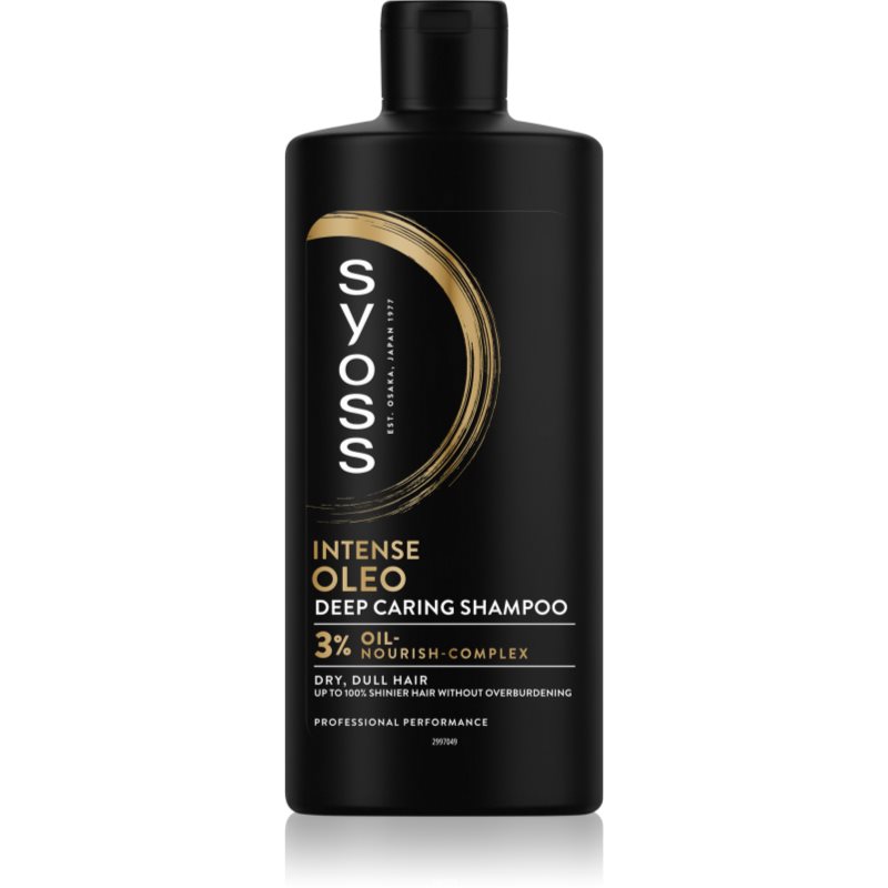 Syoss Intense Oleo sampon a fénylő és selymes hajért 440 ml-Ár