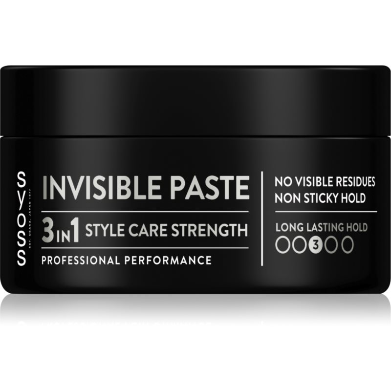 Syoss Invisible Hold Átlátszó formázó paszta közepesen erős rögzítéshez 100 ml-Eredeti