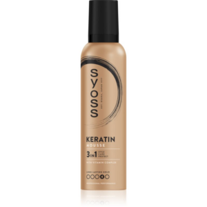 Syoss Keratin Mousse fixáló hab keratinnal 250 ml-Ár