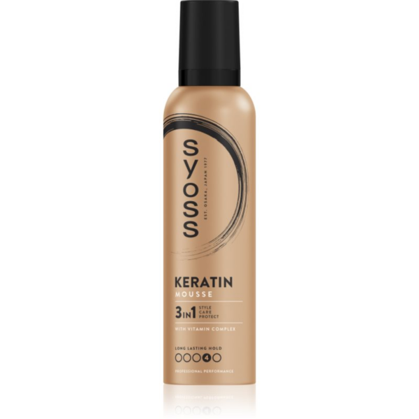 Syoss Keratin Mousse fixáló hab keratinnal 250 ml-Ár