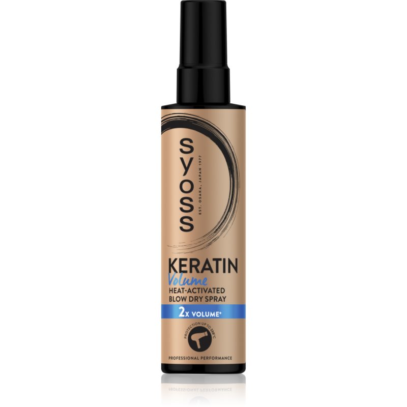Syoss Keratin Volume hővédő spray hajra dúsabb hatásért 200 ml-Ár