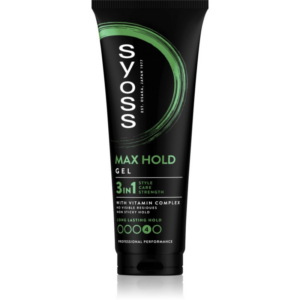 Syoss Max Hold erős fixálású gél a hajra 250 ml-Eredeti