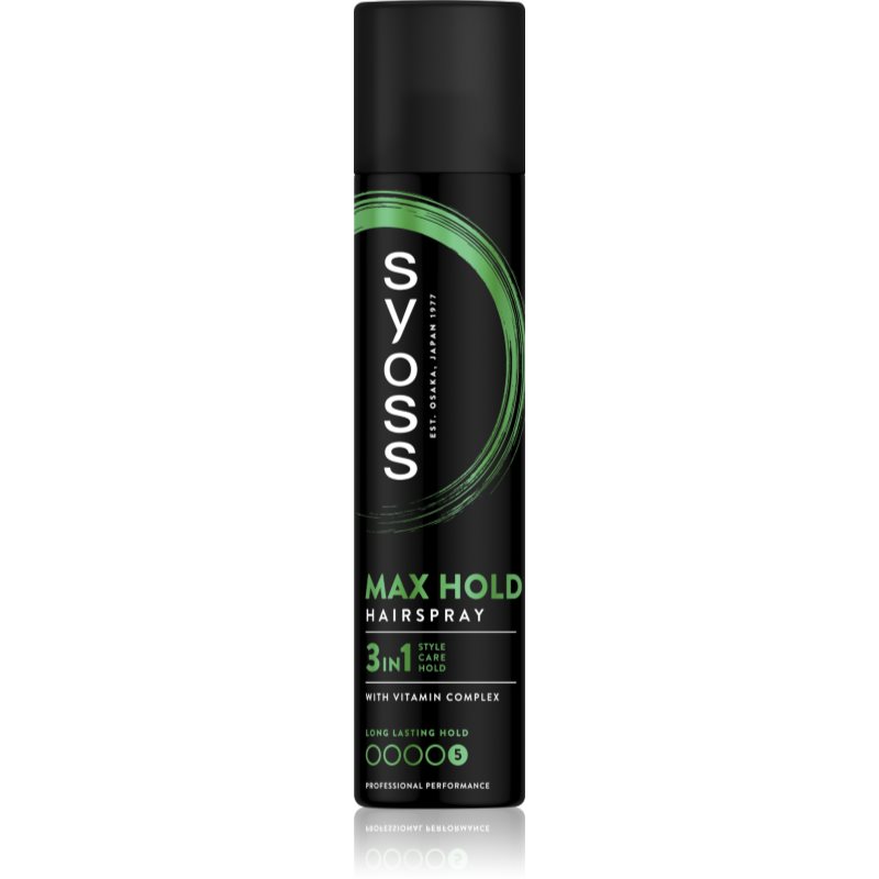 Syoss Max Hold hajlakk extra erős fixáló hatású 300 ml-Eredeti