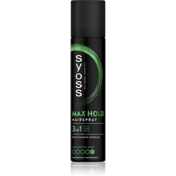 Syoss Max Hold hajlakk extra erős fixáló hatású mini 75 ml-Ár