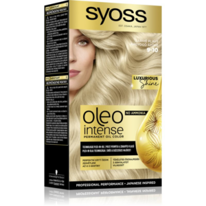 Syoss Oleo Intense tartós hajfesték olajjal árnyalat 9-10 Bright Blond 1 db-Ár