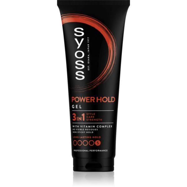 Syoss Power Hold formázó gél extra erős fixáló hatású 250 ml-Eredeti