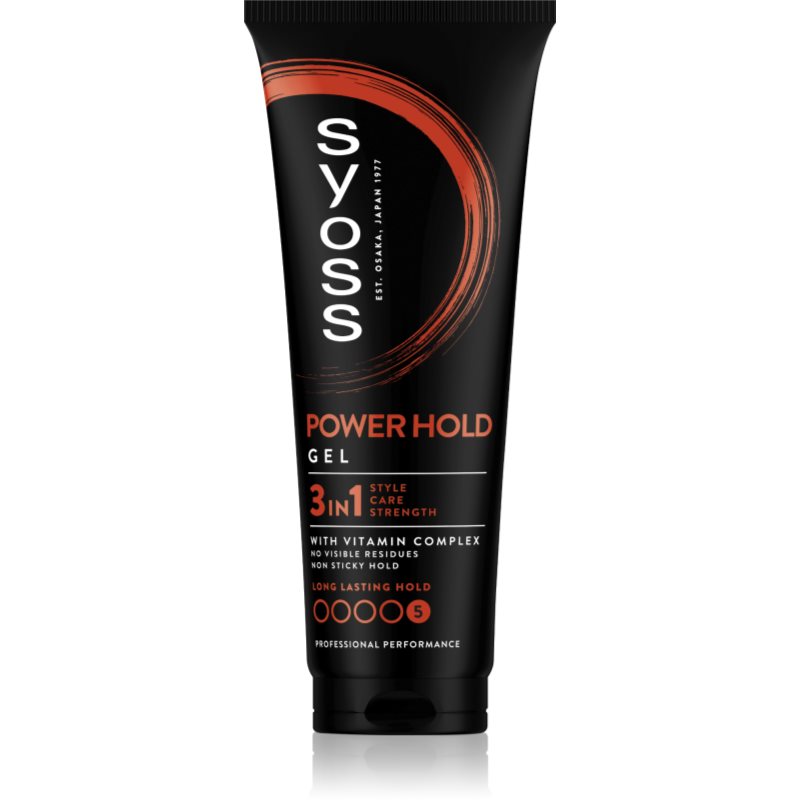 Syoss Power Hold formázó gél extra erős fixáló hatású 250 ml-Eredeti