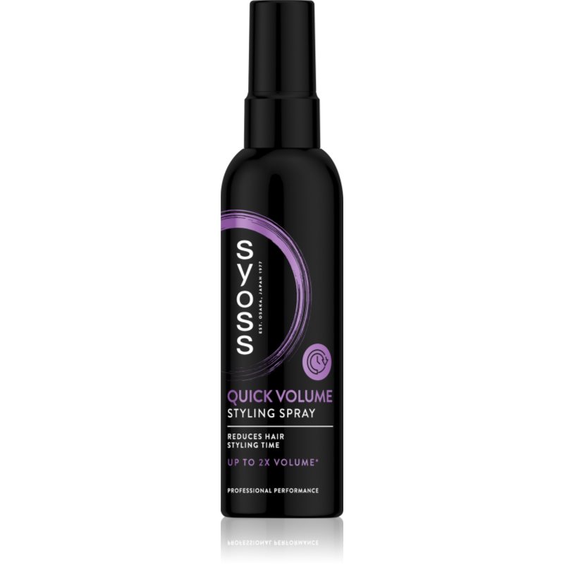 Syoss Quick Volume Styling Spray tömegnövelő hajspray hajszárításhoz 150 ml-Eredeti