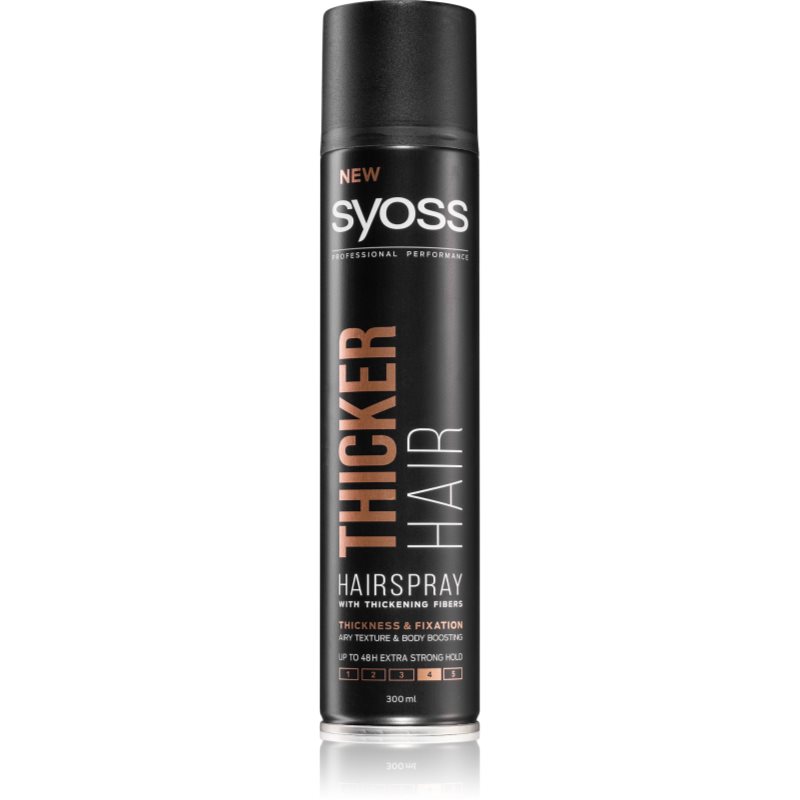 Syoss Thicker Hair hajlakk extra erős fixáló hatású 300 ml-Eredeti