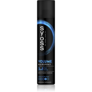 Syoss Volume Hairspray hajlakk erős fixálással 48h 300 ml-Eredeti