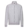 Szara bluza męska Sweat Jacket Fruit of the Loom