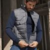 Szara kamizelka męska Nano Bodywarmer Russell