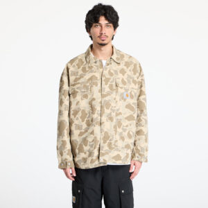 Széldzseki Carhartt WIP Liam Jacket UNISEX Camo Duck/ Desert S-alacsony-ár