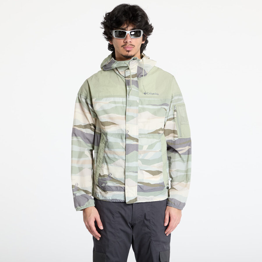 Széldzseki Columbia Challenger™ II Novelty Windbreaker Safari Roque Valley/ Safari S-alacsony-ár