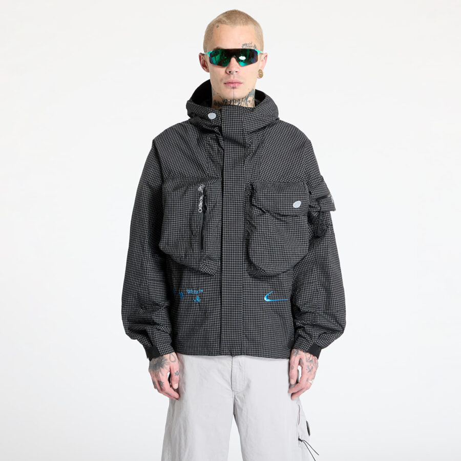 Széldzseki Nike x Off-White™ Men's Jacket Black M-alacsony-ár