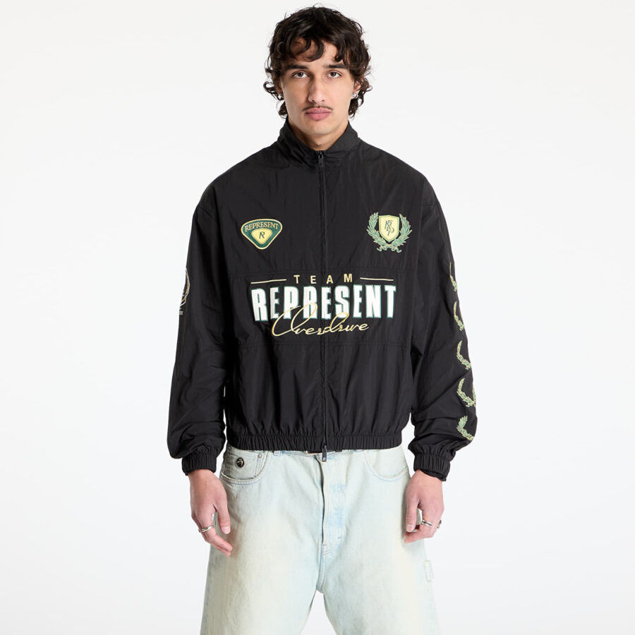 Széldzseki REPRESENT World Championship Track Jacket Black S-alacsony-ár