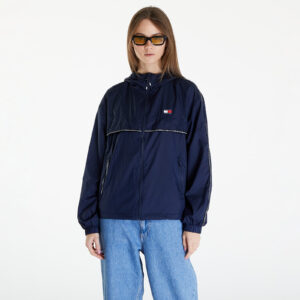 Széldzseki Tommy Jeans Chicago Tape Windbreaker Dark Night Navy XL-alacsony-ár