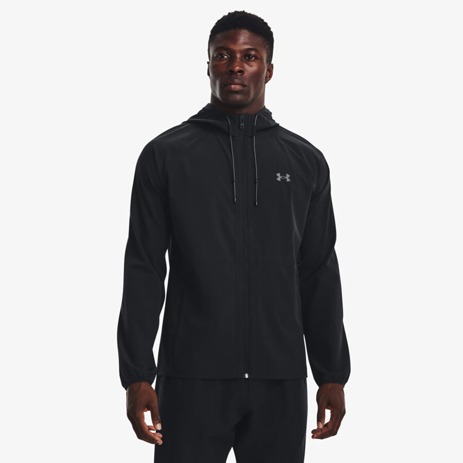 Széldzseki Under Armour Stretch Woven Windbreaker Black XXL-alacsony-ár