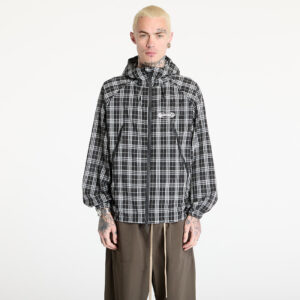 Széldzseki Wasted Paris M Yard Tartan Windbreaker Black/ White M-alacsony-ár