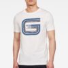T-Shirt - G-STAR Graphic 9 slim r t ss white