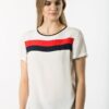 T-Shirt - TOMMY HILFIGER JOSIE TOP SS white
