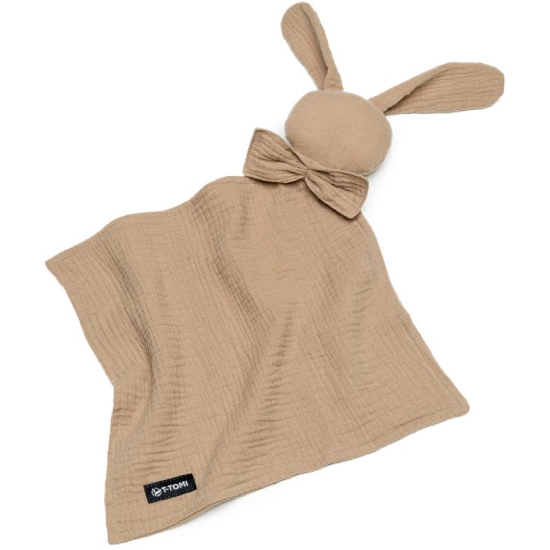 T-TOMI BIO Muslin Cuddle Cloth alvóka Beige 30x30 cm 1 db-Ár