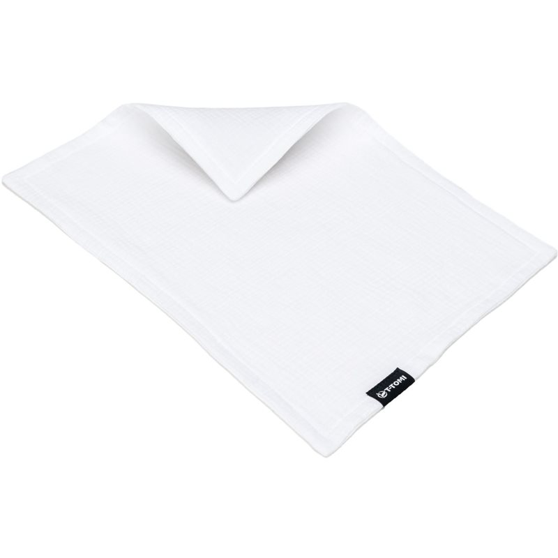 T-TOMI BIO Muslin Diaper Under the Head muszlinpelenka fej alá White 30 x 40 cm 1 db-Ár
