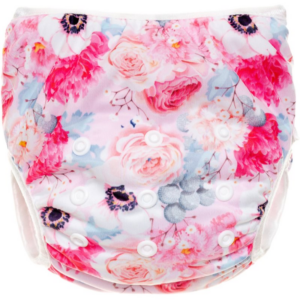 T-TOMI Diaper Swimwear Flowers mosható úszópelenkák 5 - 15 kg 1 db-Ár