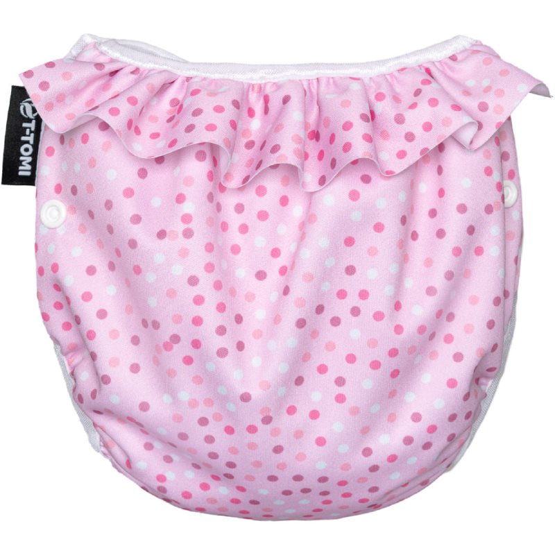 T-TOMI Diaper Swimwear Pink Dots mosható úszópelenkák 5 - 15 kg 1 db-Ár