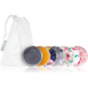 T-TOMI Make-up Removal Pads Set Soft 1 Week mosható sminklemosó korong COLOUR + Laundry Wash Bag 7 db-ár