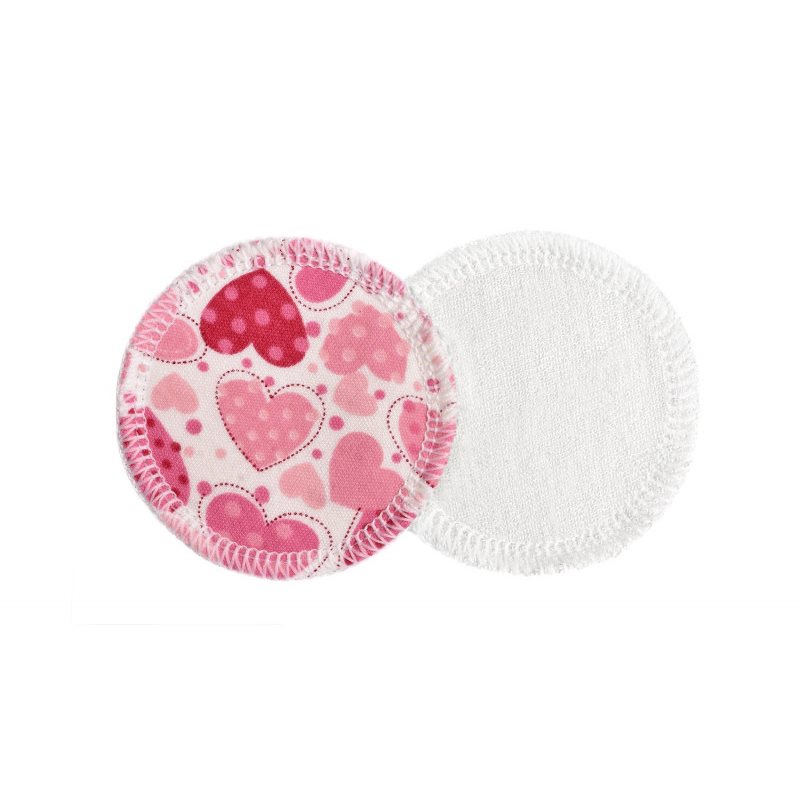 T-TOMI Make-up Removal Pads Set Soft 2 Weeks mosható sminklemosó korong COLOUR + Laundry Wash Bag 7 db-ár
