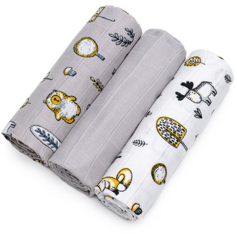 T-TOMI TETRA Cloth Diapers HIGH QUALITY mosható pelenkák Forest 70x70 cm 3 db-Ár