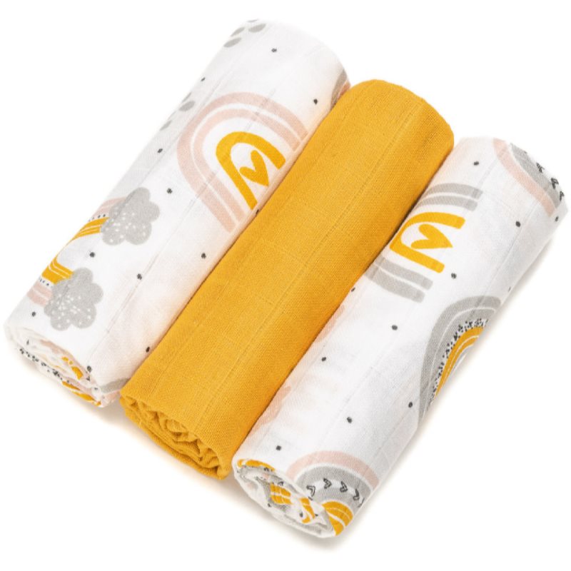 T-TOMI TETRA Cloth Diapers HIGH QUALITY mosható pelenkák Rainbow 70x70 cm 3 db-Ár